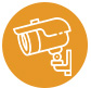 Secure premises with CCTV surveillance